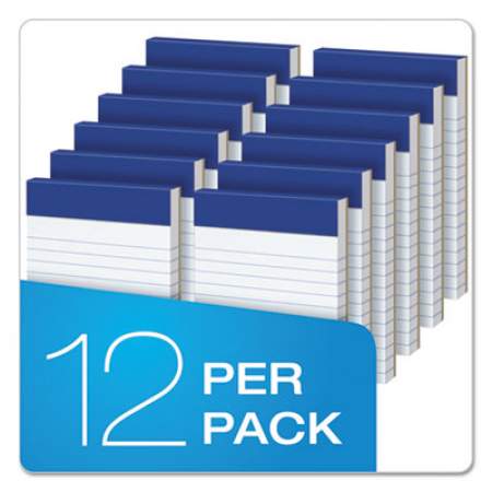 Ampad Perforated Writing Pads, Narrow Rule, 50 White 3 x 5 Sheets, Dozen (20208)