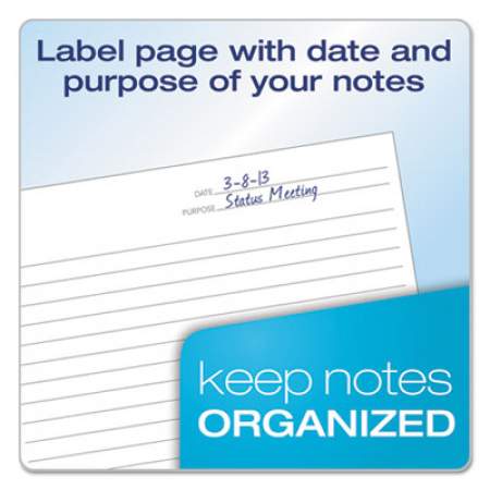 TOPS FocusNotes Composition Book, Lecture/Cornell Rule, Blue Cover, 9.75 x 7.5, 80 Sheets (90224)