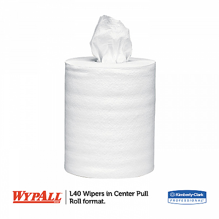 L40 Towels, Center-Pull, 10 x 13.2, White, 200/Roll, 2/Carton (05796)