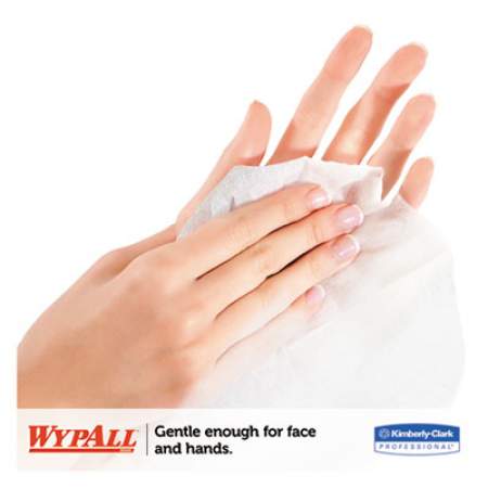 WypAll L40 Towels, POP-UP Box, White, 10 4/5 x 10, 90/Box, 9 Boxes/Carton (03046)