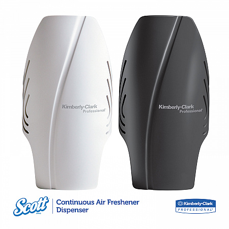 Continuous Air Freshener Dispenser, 2.8 x 2.4 x 5, White (92620)