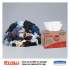 WypAll X80 Cloths, HYDROKNIT, BRAG Box, White, 12 1/2 x 16 4/5, 160/Box (41044)