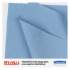 WypAll X60 Cloths, Jumbo Roll, 12 1/2 x 13 2/5, Blue, 1100/Roll (34965)