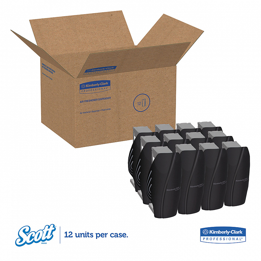 Continuous Air Freshener Dispenser, 2.8 x 2.4 x 5, Smoke (92621)