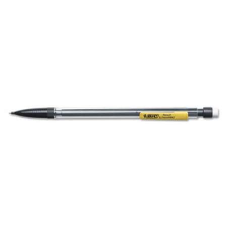 BIC Xtra Smooth Mechanical Pencil, 0.7 mm, HB (#2.5), Black Lead, Clear Barrel, Dozen (MP11)