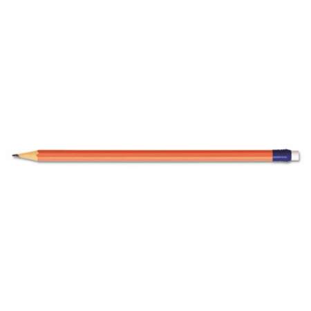 BIC #2 Pencil Xtra Fun, HB (#2), Black Lead, Assorted Barrel Colors, 18/Pack (PGEP181)