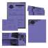 Astrobrights Color Paper, 24 lb, 8.5 x 11, Venus Violet, 500/Ream (22081)