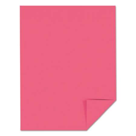 Astrobrights Color Cardstock, 65 lb, 8.5 x 11, Plasma Pink, 250/Pack (22129)