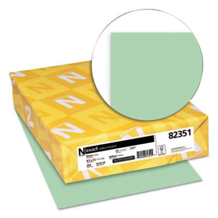 Neenah Paper Exact Vellum Bristol Cover Stock, 67lb, 8.5 x 11, 250/Pack (82351)