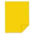 Astrobrights Color Cardstock, 65 lb, 8.5 x 11, Sunburst Yellow, 250/Pack (22791)