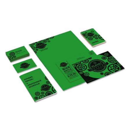 Astrobrights Color Cardstock, 65 lb, 8.5 x 11, Gamma Green, 250/Pack (22741)