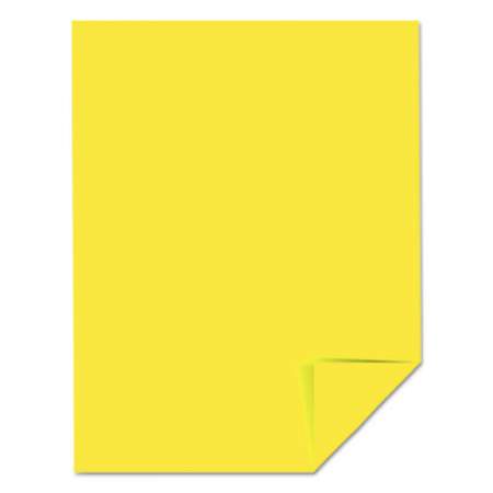 Astrobrights Color Paper, 24 lb, 8.5 x 11, Lift-Off Lemon, 500/Ream (21011)