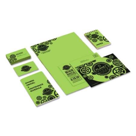 Astrobrights Color Cardstock, 65 lb, 8.5 x 11, Martian Green, 250/Pack (21811)