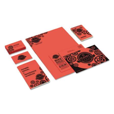 Astrobrights Color Cardstock, 65 lb, 8.5 x 11, Rocket Red, 250/Pack (22841)