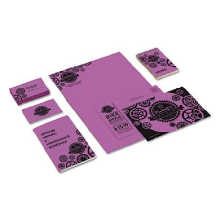 Astrobrights Color Cardstock, 65 lb, 8.5 x 11, Planetary Purple, 250/Pack (22871)