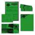 Astrobrights Color Paper, 24 lb, 8.5 x 11, Gamma Green, 500 Sheets/Ream (22541)