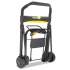 Kantek Ultra-Lite Folding Cart, 250 lb Capacity, 11 x 13.25 Platform, Black (LGLC200)