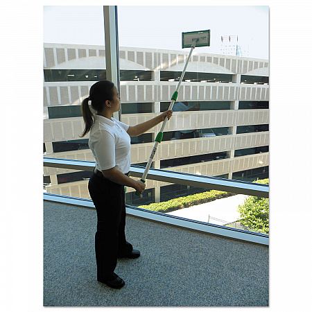 SpeedClean Window Cleaning Kit, 6 ft to 6.6 ft, Extension Pole With 8