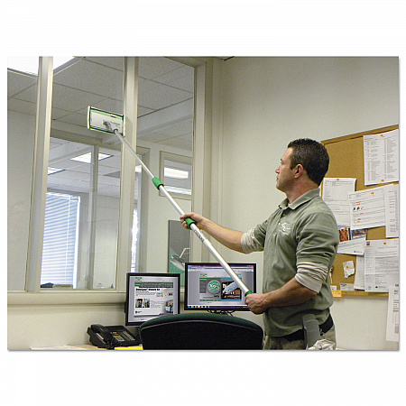 SpeedClean Window Cleaning Kit, 6 ft to 6.6 ft, Extension Pole With 8