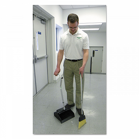Telescopic Ergo Dust Pan with Broom, 12 x 45, 45