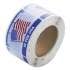 LabelMaster Warehouse Self-Adhesive Labels, MADE WITH PRIDE IN THE USA, 5.25 x 3, Red/White/Blue, 500/Roll (PD100)