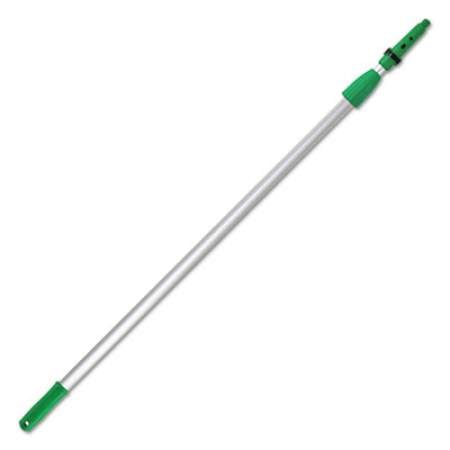 Unger Opti-Loc Extension Pole, 8 ft, Two Sections, Green/Silver (EZ250)