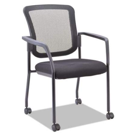 Alera TCE Series Mesh Guest Stacking Chair, 26" x 25.6" x 36.2", Black (EL4314)