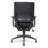 Alera EB-T Series Synchro Mid-Back Flip-Arm Chair, Supports Up to 275 lb, 17.71" to 21.65" Seat Height, Black (EBT4215)