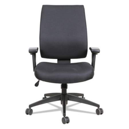 Alera Wrigley Series High Performance Mid-Back Synchro-Tilt Task Chair, Supports 275 lb, 17.91" to 21.88" Seat Height, Black (HPS4201)