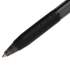 Paper Mate InkJoy 300 RT Ballpoint Pen, Refillable, Retractable, Medium 1 mm, Black Ink, Black Barrel, Dozen (1951260)