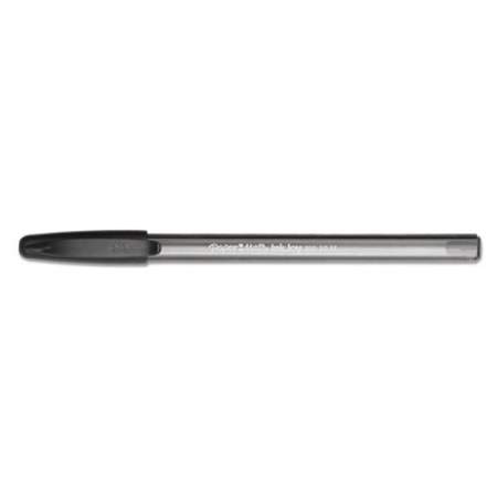 Paper Mate InkJoy 100 Ballpoint Pen Value Pack, Stick, Medium 1 mm, Black Ink, Smoke/Black Barrel, 48/Box (1951377)