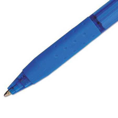 Paper Mate InkJoy 300 RT Ballpoint Pen, Retractable, Medium 1 mm, Blue Ink, Blue Barrel, Dozen (1951259)