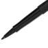 Paper Mate Point Guard Flair Felt Tip Porous Point Pen, Stick, Bold 1.4 mm, Black Ink, Black Barrel, 36/Box (1921070)