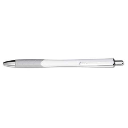 Paper Mate InkJoy 700 RT Ballpoint Pen, Retractable, Medium 1 mm, Blue Ink, White/Blue Barrel, Dozen (1951346)