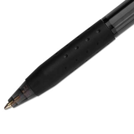 Paper Mate InkJoy 300 RT Ballpoint Pen, Refillable, Retractable, Medium 1 mm, Black Ink, Black Barrel, 24/Pack (1945925)
