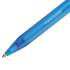 Paper Mate InkJoy 100 RT Ballpoint Pen, Retractable, Medium 1 mm, Blue Ink, Blue Barrel, Dozen (1951253)