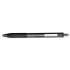 Paper Mate InkJoy 300 RT Ballpoint Pen, Refillable, Retractable, Medium 1 mm, Black Ink, Black Barrel, Dozen (1951260)