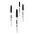 EXPO Low-Odor Dry-Erase Marker, Extra-Fine Needle Tip, Black, 4/Pack (1871774)