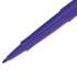 Paper Mate Point Guard Flair Felt Tip Porous Point Pen, Stick, Medium 0.7 mm, Purple Ink, Purple Barrel, Dozen (8450152)