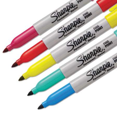 Sharpie Fine Tip Permanent Marker, Fine Bullet Tip, Assorted Limited Edition Color Burst and Classic Colors, 24/Pack (1949557)