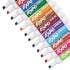 EXPO Low-Odor Dry-Erase Marker, Broad Chisel Tip, Assorted Colors, 16/Set (81045)