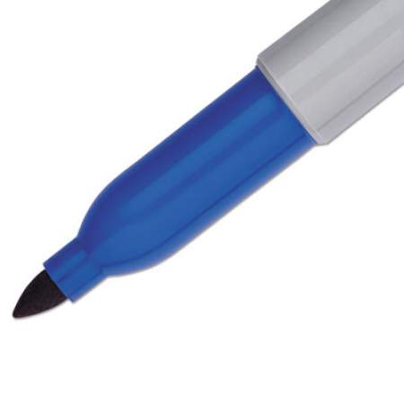 Sharpie Fine Tip Permanent Marker Value Pack, Fine Bullet Tip, Blue, 36/Pack (1920932)