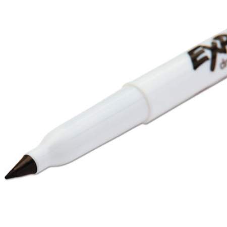 EXPO Low-Odor Dry-Erase Marker, Extra-Fine Needle Tip, Black, 2/Pack (1871132)