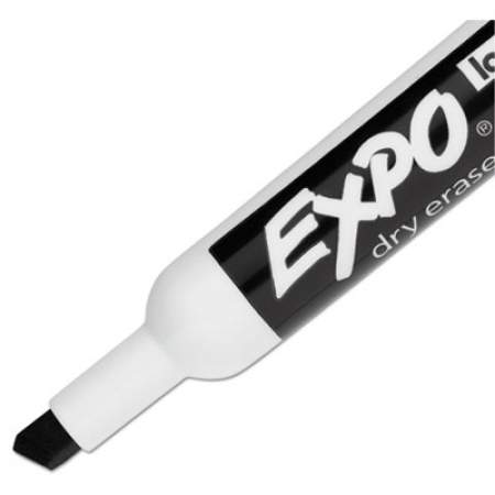 EXPO Low-Odor Dry-Erase Marker Value Pack, Broad Chisel Tip, Black, 36/Box (1920940)