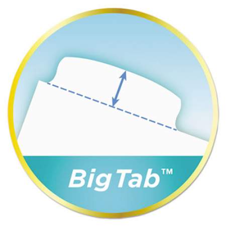 Avery Big Tab Ultralast Plastic Dividers, 8-Tab, 11 x 8.5, Assorted, 1 Set (24901)