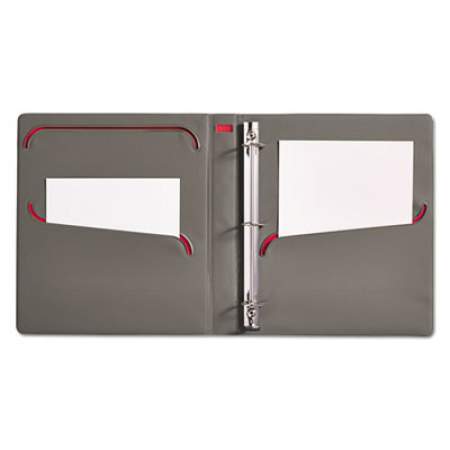 Avery UltraLast Heavy-Duty View Binder with One Touch Slant Rings, 3 Rings, 1" Capacity, 11 x 8.5, White (79744)