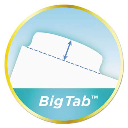 Avery Big Tab Ultralast Plastic Dividers, 5-Tab, 11 x 8.5, Assorted, 1 Set (24900)