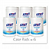 Sanitizing Hand Wipes, 6.75 x 6, Fresh Citrus, White, 270/Canister, 6 Canisters/Carton (911306CT)