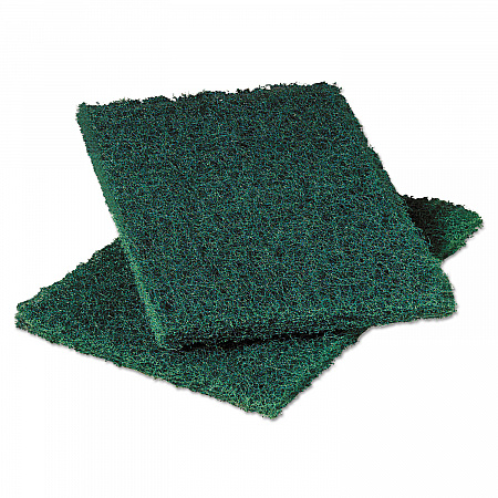 Heavy Duty Scouring Pad 86, 6 x 9, Green, 12/Pack, 3 Packs/Carton (86CT)