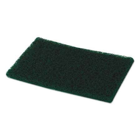 Boardwalk Heavy-Duty Scour Pad, 6 x 9, Green 15/Carton (186)